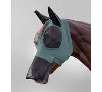 Waldhausen Máscara Antimoscas Puck con Protección para la Nariz, Verde Pino - Cob Waldhausen