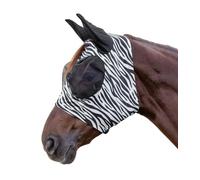 WALDHAUSEN Máscara de mosca Puck Zebra, negro/blanco, pony