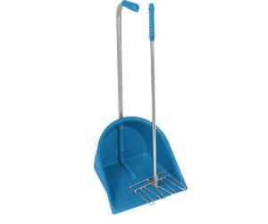 Waldhausen Rastrillo para Estiércol con Recogedor - Azul Waldhausen