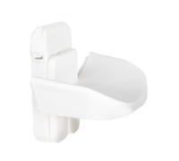 WALDHAUSEN Soporte de plástico para barra Oxer, color blanco