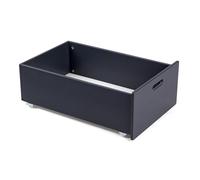 Waldin Cajón para Cuna 7 en 1, Cama Infantil, SIN Cama, Grafito