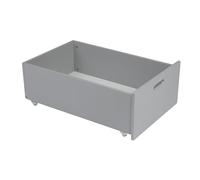 Waldin Cajón para Cuna 7 en 1, Cama Infantil, SIN Cama, Gris