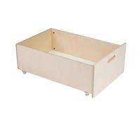 waldin Cajón para Cuna 7 en 1 sin Cama, Natural | Crea espacio de almacenamiento adicional bajo su cuna 7 en 1, para modelos clásicos y ovalados sin cama