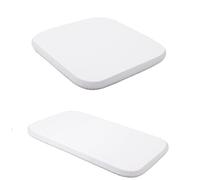 Waldin Pack de 2 Sábanas Bajeras, Cuna 7 en 1, Jersey Algodón, Blanco