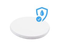 Waldin Sábana Bajera Impermeable Pequeña, Cuna Ovalada 7 en 1, Blanco