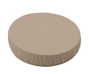 Waldin Sábana Bajera Pequeña, Cuna Ovalada 7 en 1, Jersey Algodón, Taupe