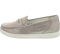 Waldläufer H-Daisy Mocasín Oro, gris piedra, 41 EU Ancho