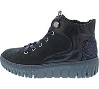 Waldläufer H-Livia Botas con Cordones Azul, azul, 42 EU Ancho