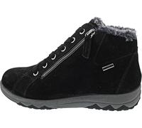 Waldläufer H-Teresa Botas con Cordones Negro, Negro , 41 EU Ancho