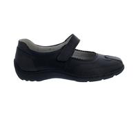 Waldläufer Henni Ballerina Klettver Pigalle, Negro, pro-Aktiv Pantilla, Ancho