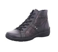 Waldläufer Hesna - Zapatillas deportivas para mujer, Negro asfalto, 37 EU