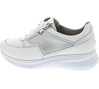 Waldläufer K-Janka Cordones Deportivos Blanco, blanco y plateado., 38.5 EU X-Ancho