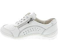 Waldläufer K-Milena - Cordones deportivos blancos, blanco y plateado., 41 EU X-Ancho