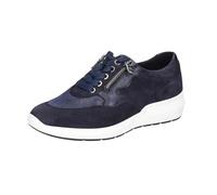 Waldläufer M-Tonia - Ancho M Strech, color azul, azul, 42 EU Ancho