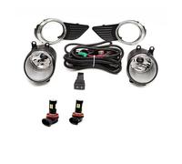 WALEQW Faros Antiniebla LED Delanteros Cromados Cubierta Rejilla Arnés Cableado Para Toyota Para Sienna 2010-2017 2 Unidades Luz Antiniebla(LED full set)