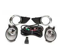 WALEQW Faros Antiniebla LED Delanteros Cromados Cubierta Rejilla Arnés Cableado Para Toyota Para Sienna 2010-2017 2 Unidades Luz Antiniebla(Halogen full set)