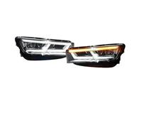 WALEQW Faros Delanteros 1 Par De Faros Delanteros LED Para Q5 2018 2019 2020, Compatibles Con Plug And Play, Actualización Completa A Auto Faros Faro