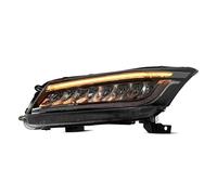 WALEQW Faros Delanteros 2x Conjunto De Faros Para Automóvil LED Señales Giro Dinámicas Plug And Play Delanteros DRL Para Accord 2008 2009 2010 2011 2012 Auto Faros Faro
