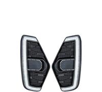 WALEQW Faros Delanteros Juego De Luces Circulación Diurna, Blancas, Amarillas, Intermitentes, Impermeables, Para Nissan Navara NP300 Para Frontier 2020-2021 Auto Faros Faro(Style A)