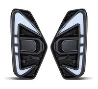 WALEQW Faros Delanteros Juego De Luces Circulación Diurna, Blancas, Amarillas, Intermitentes, Impermeables, Para Nissan Navara NP300 Para Frontier 2020-2021 Auto Faros Faro(Style B)