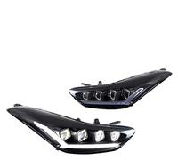 WALEQW Faros Delanteros Para Hyundai Para Elantra 2012 2013 2014 2015 2016 Animación De Arranque Indicador Secuencial Luz Alta Baja Proyector Faros LED Auto Faros Faro
