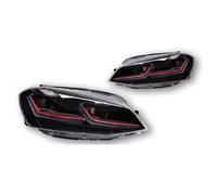 WALEQW Faros Delanteros Para VW Para Golf 7 MK7 2013 2014 2015 2016 Car Styling LED Faros DRL Señal Dinámica Delanteros Proyector Accesorios Auto Faros Faro