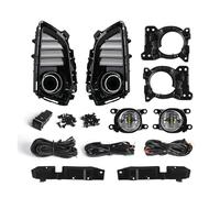 WALEQW Kit Cableado Faros Antiniebla LED DRL 12 V Para Toyota Para Yaris Para Ativ Para Vios 2022-2023 Incluye Cubierta Faro Delantero Luz Antiniebla(DRL Fog Kit)