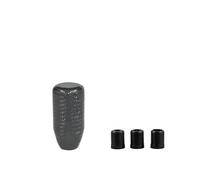 WALEQW Palanca Cambio Cabezal Coche Perilla Cambio Marchas Fibra Carbono Carreras Manija 5/6 Velocidades Para Convertir Automático A Manual(7cm)