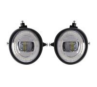 WALEQW Para Mazda RX-8 MPV 6 5 3 2 Para CX-7 Para CX-5 Para CX-9 Para MX-5 Para Miata Faros Antiniebla Delanteros Lámpara Halógena LED Luz Antiniebla(Optical White)