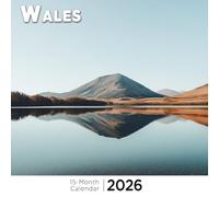 Wales 2026 Calendar: Castles, coastal cliffs, and pastoral charm across the countryside