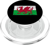 Wales Dragon Flag Welsh Retro Cymru Medieval PopSockets PopGrip para MagSafe