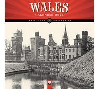 Wales Heritage Wall Calendar 2024 (Art Calendar)