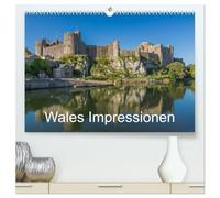 Wales Impressionen (hochwertiger Premium Wandkalender 2026 DIN A2 quer), Kunstdruck in Hochglanz: Entdecken Sie die Geschichte hinter hohen Hecken.