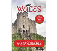Wales Word Search Puzzle Book: 25+ Puzzles for Kids, Teens, and Adults with Easy-to-Read Print [6x9 inches, 50 Pages] - A Gift for Fun and Relaxation!