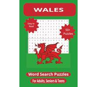 Wales Word Search Puzzle Book: Welsh Themed Fun Puzzles for Adults, Seniors & Teens