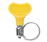 Walfront 10 Abrazaderas de Manguera de Engranajes Tipo Llave de Plástico Abrazadera de Manguera de Banda de Acero Inoxidable Ajustable para Tuberías de Agua Aplicaciones Automotrices y (16-25 mm)