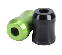 Walfront 2 Anillos Magnéticos con Cabeza de Destornillador, Soporte para Puntas, Anillos de Tornillo Magnéticos, Aleación de Aluminio de Repuesto para Vástago Hexagonal de 1/4 de Pulgada