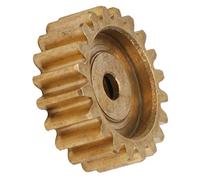 Walfront 20 Dientes de Latón Servo Gear 0.8 Mod Piezas de Suministros Industriales con Reducción de Engranajes para 5x Torsión en el Manejo de Equipos de Trabajo Profesional y Fácil de Instalar y