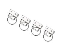 Walfront 20 pcs Bolsa Correa Clips Solid Clip de Plata Correa de Bolsa Bolsa de Cordón Bolsa de Mosquetón de Gancho Anillo Conector Making Supplies