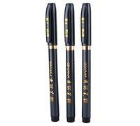 Walfront 3 Pcs Pluma de Caligrafía Pluma China de Caligrafía para Tinta Escritura Proceso de Dibujo