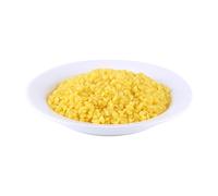Walfront 50g de Pellets de Cera de Abeja Natural Pura Materiales Cosméticos de Cera de Abeja de Calidad Alimentaria Amarilla para la Fabricación de Jabón Hecho a Mano