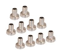 Walfront Adaptador de Grifo para Lavavajillas, Divisor de Manguera para Lavadora, Adaptador de Manguera para Lavadora Portátil, Lavavajillas, Fregadero de Cocina, 10 Uds.