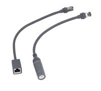 Walfront Adaptador SPX a RJ45 para la Generación 3, Extensión de Cable Satelital a Prueba de Agua de 1200 Mbps Tasa de Transferencia para Uso de Cobre de Goma Interior y Exterior