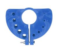 Walfront Afilador de Brocas de 3-12 Mm para Amoladora Angular, 10 Tamaños de Orificios, Herramienta Portátil para Afilar Brocas HSS, Carburo, Espirales y cobalto. (BLUE)