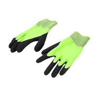 Walfront Aislantes de Bajo Voltaje para Electricista, Caucho Retardante | Palma texturizada antideslizante, forro de punto fino y flexible, reparación y mantenimiento de cableado, reemplazo de