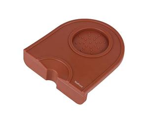 Walfront Almohadilla de Prensador de Café Mat de Silicona de Tamper de Café Cojín Antideslizante de Café (Marrón)