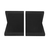 Walfront Bloque de Pedal de Tambor de 2 Pcs Bloque Antideslizante, Bloque de Pedal de Teclado de Diseño Ligero con Adhesión Segura, Uso Versátil, para Alfombras o Alfombras