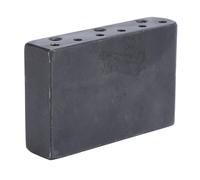 Walfront Bloque de Trémolo Puente de Guitarra Eléctrica de Vibrato Confiable de Hierro Piezas de Repuesto ST Orificio de 5 Mm Adecuado para Usuarios de Telecaster