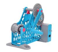 Walfront Bobina Eléctrica para Filamento de Impresora 3D, Carrete Modular Desmontable con Capacidad de 2kg, Devanadora Ligera para Bobinado Eficiente sin Enredos y Transferencia de Material (Enchufe