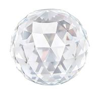 Walfront Bola de Cristal Transparente con Facetas Decoración Hogar Feng Shui Glaskugel para Fotografía Prismas Decoración Hotel y Casa(80 mm/3,15 in)
